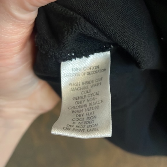 Ann Taylor LOFT Black Textured Top S - Picture 3 of 5